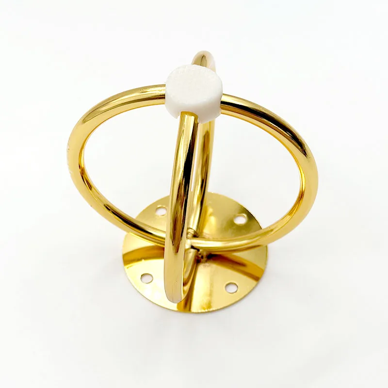 wejoy bulk 5cm height crossed circle golden legs furniture metal iron feet