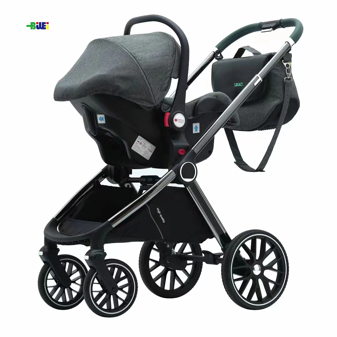 Best Quality Baby Stroller Pram 3 In 1 Buy China Baby Stroller carriage With Carseat Foldable Aluminum Baby Pram buggy