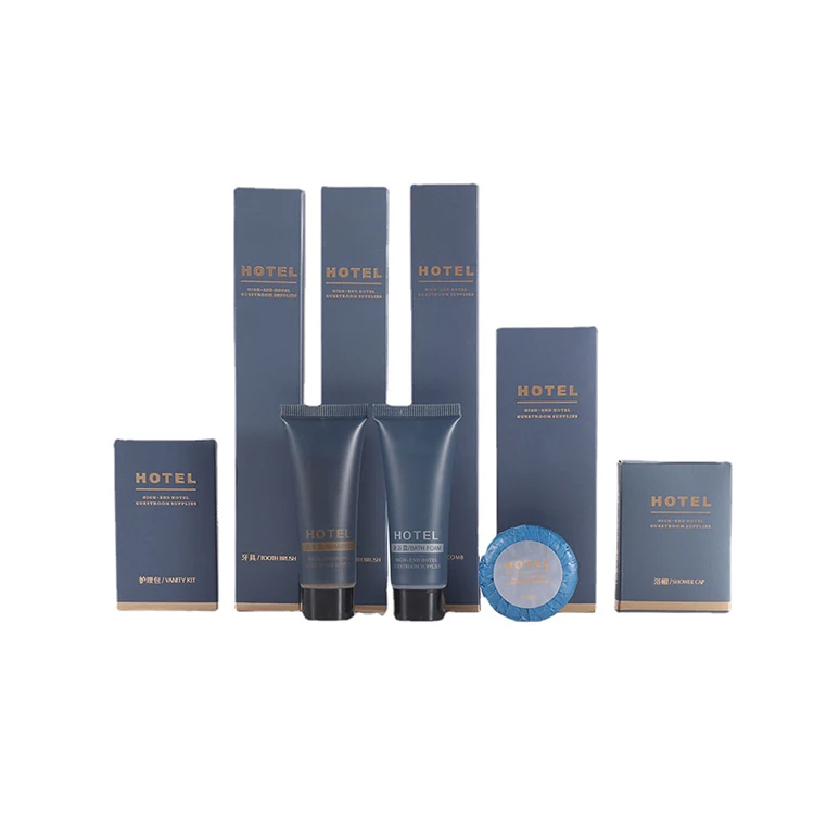 S&J Gourmet Disposable SPA Travel Cosmetics Bathroom Resort Toiletries Hotel Amenities Supplies Shampoo Soft Soap