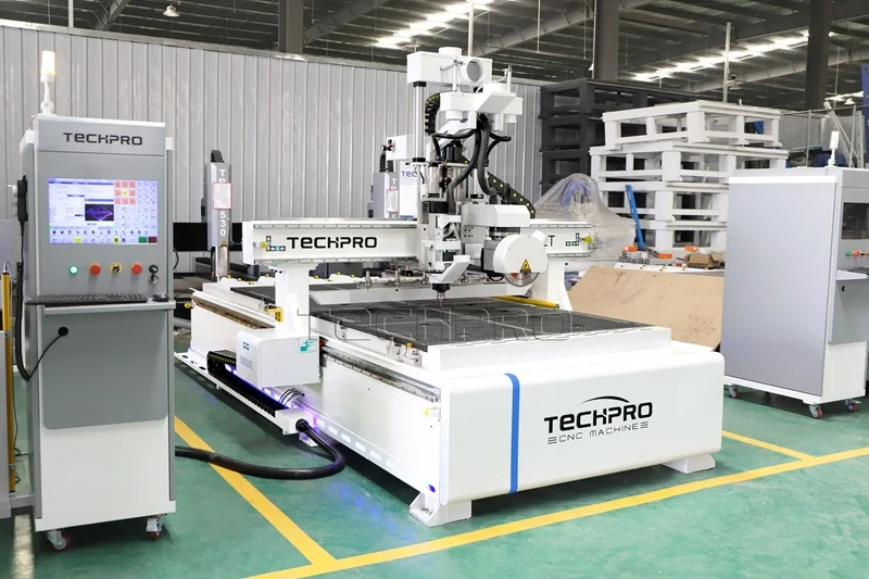 Woodworking ATC CNC 1325 1530 2030 2040 3D For Mdf Pvc Funiture Large Saw Blade Cnc Router Machine