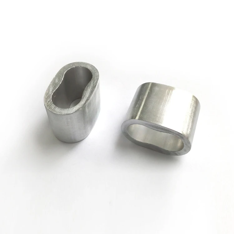 Aluminium rope end ferrule