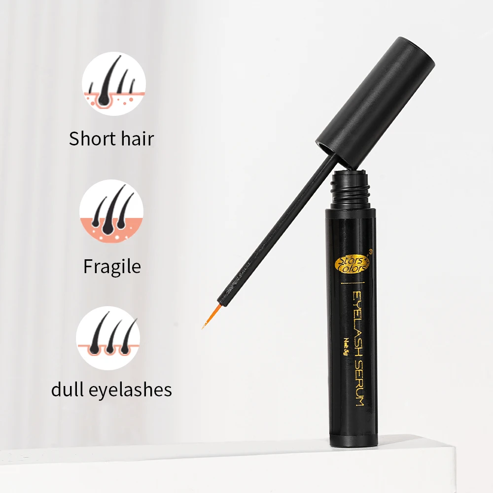 Hot Selling Private Label Eye Lash Growth Serum Premium 5ml Eyelash And Eyebrow Coating Fast Enhancer For Salon Use