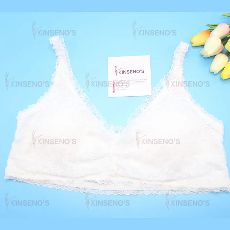 High Support Breathable Backless Full Coverage Thin Straps Deep V Bra For Cute Ladies