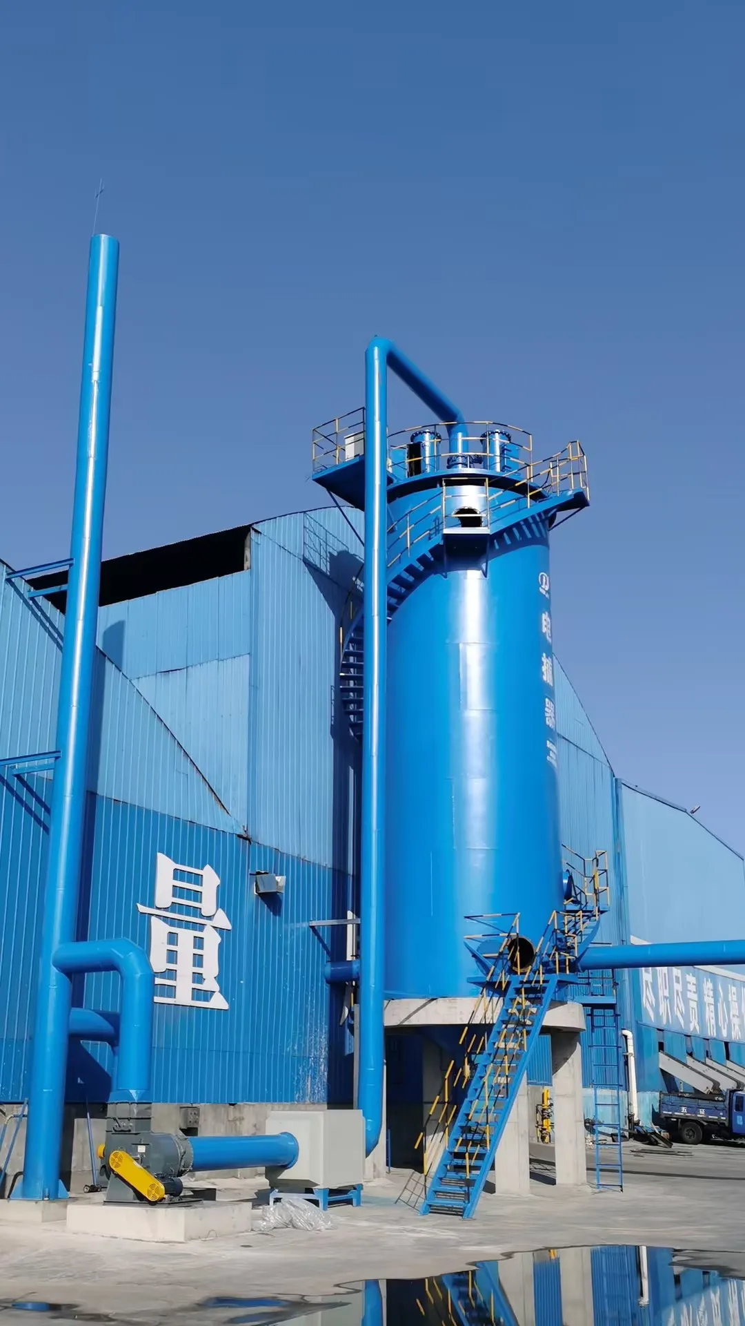 Electric tar dust collector in coking industry