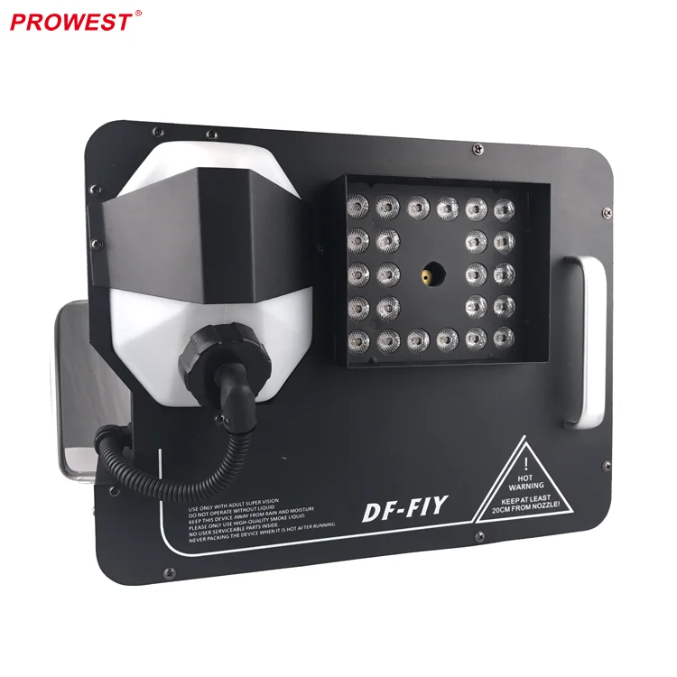 24Pcs LED DMX Control Effect Smoke Machine 1500W Vertical LED Fog Machine