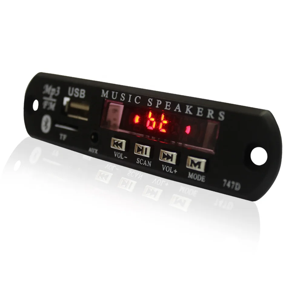 2022  NEW 5V/12v FM Radio MP3 Player Board ,bt mp3 kit,audio decoder module board