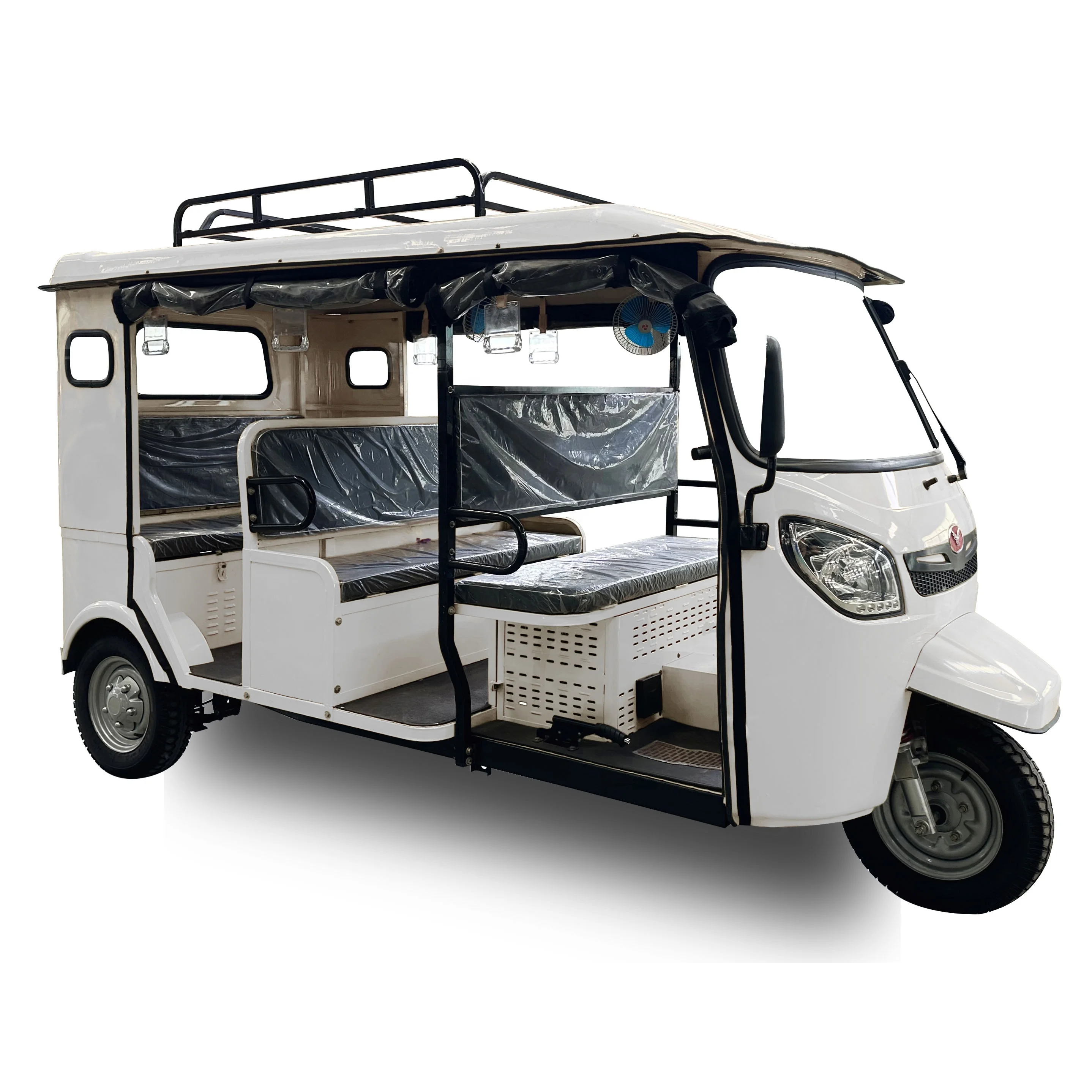 Hot Sales in DRC 200CC Taxi Tricycle 9 Seats Auto Tuktuk Three Wheel Motorcycle For Passengers
