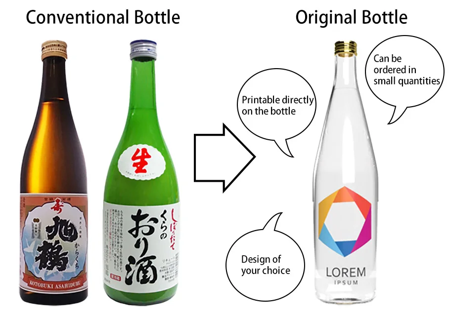 ASAHI-TSURU highest grade fruity taste wholesale Japanese rice sake