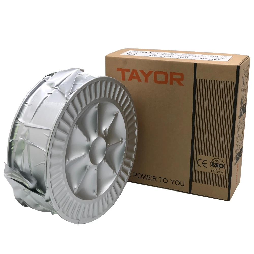 TAYOR E71T-GS E71T-11 5КГ 1 кг 1,0 1,2 Лидер продаж Цена по прейскуранту завода-изготовителя открытые дуги порошковая проволока МиГ сварочной проволоки