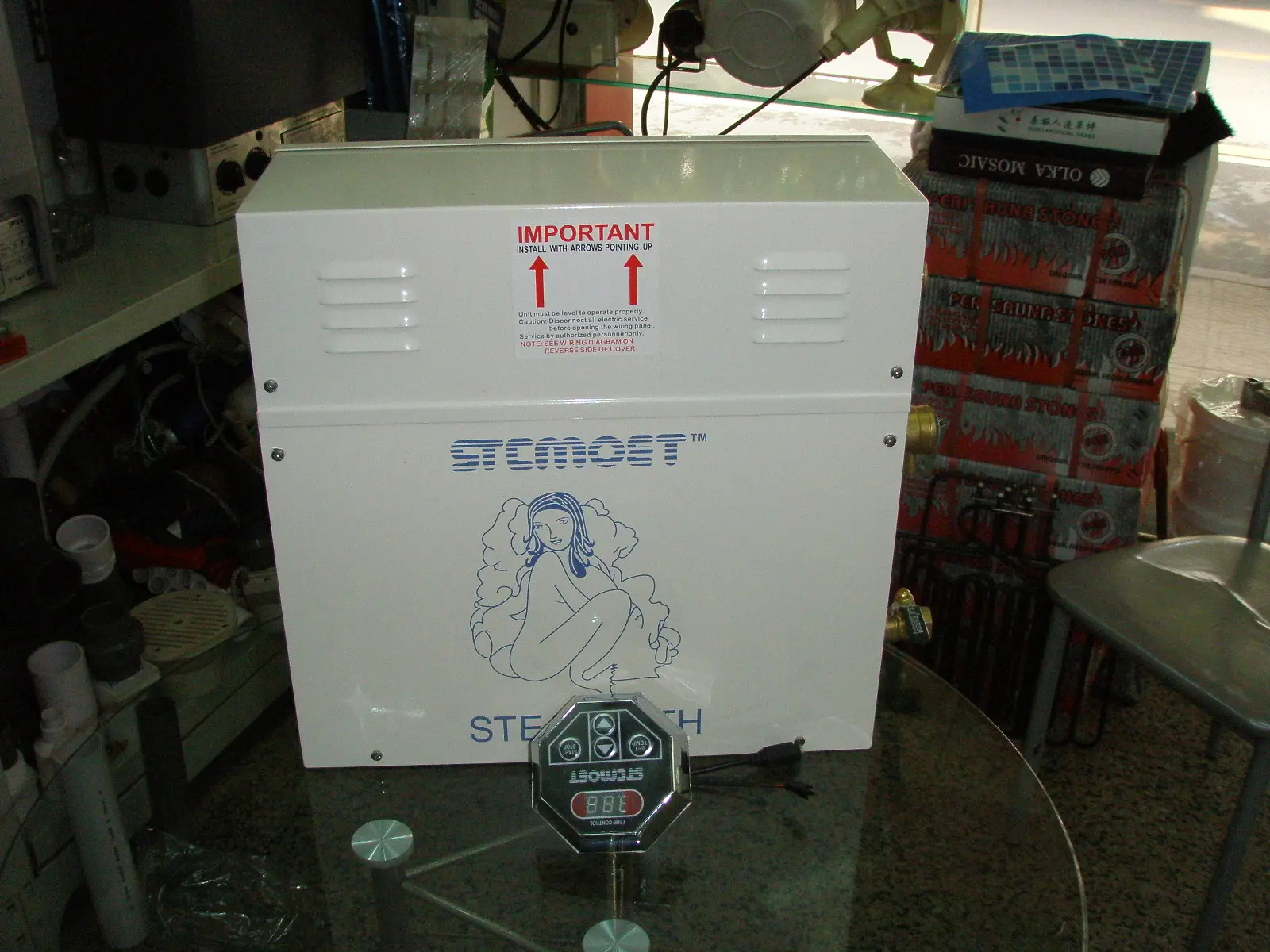 4.5KW 9KW 12KW Steam Bath Generator For Steam Sauna  Portable  Small Steam Generator For Sale