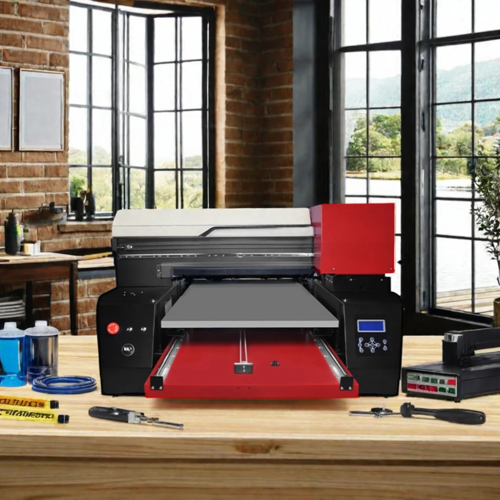 Refinecolor 6090 UV Inkjet Printer with Epson i1600U1 Printhead