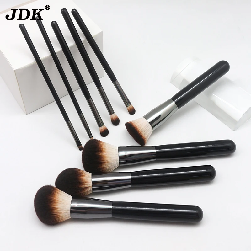 Luxury 11 Pieces  Makeup Brush Set  Custom Logo  Make Up Brushes With aluminium tube