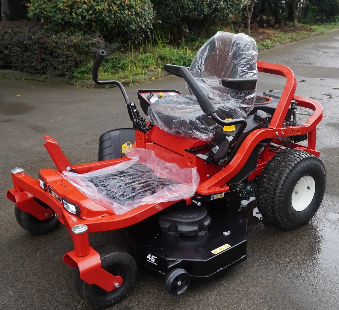 B&S engine Riding  lawn tractor  Petrol Weed Car Zero Turn Ride-on Mower 48 Inch Gasoline riding mower