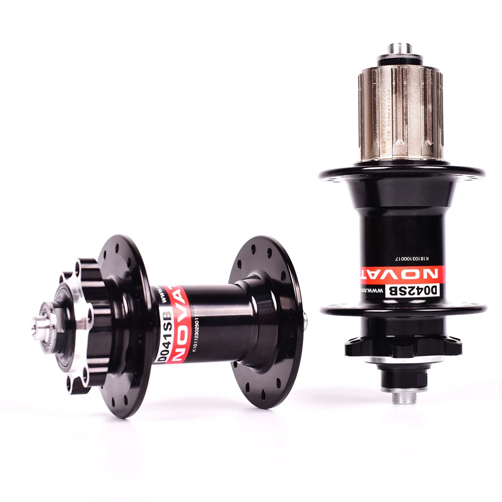 Novatec D041SB D042SB MTB шоссейный велосипед ступица дисковый тормоз 28H 32H 36H Алюминиевый сплав велосипедные ступицы