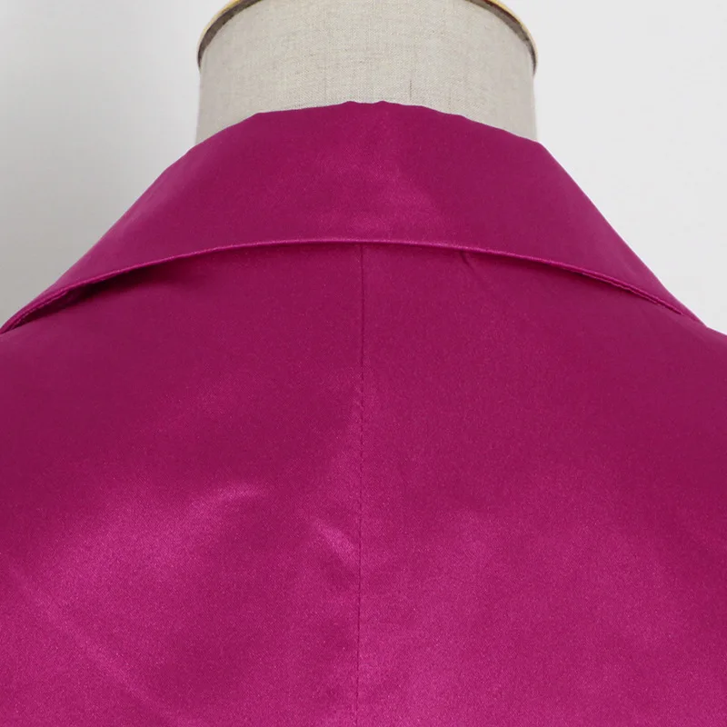 2022 hot selling 3piece womens suit purple dress and jacket suite set for women