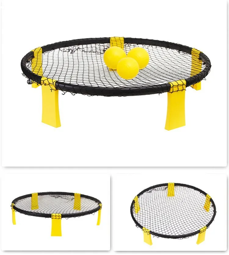 Выброс мяч в сетку в парке для отдыха на открытом воздухе Вечеринка пляжная газон и задний двор спикбол профессиональный игровой набор игрушек