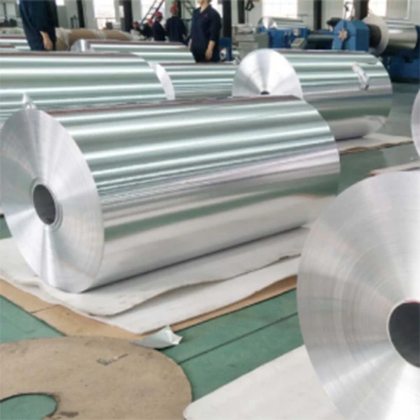 China Manufacturer Grade food Grade packaging Aluminum Foil Roll Custom Paper Jumbo Food 8011 Aluminum Foil