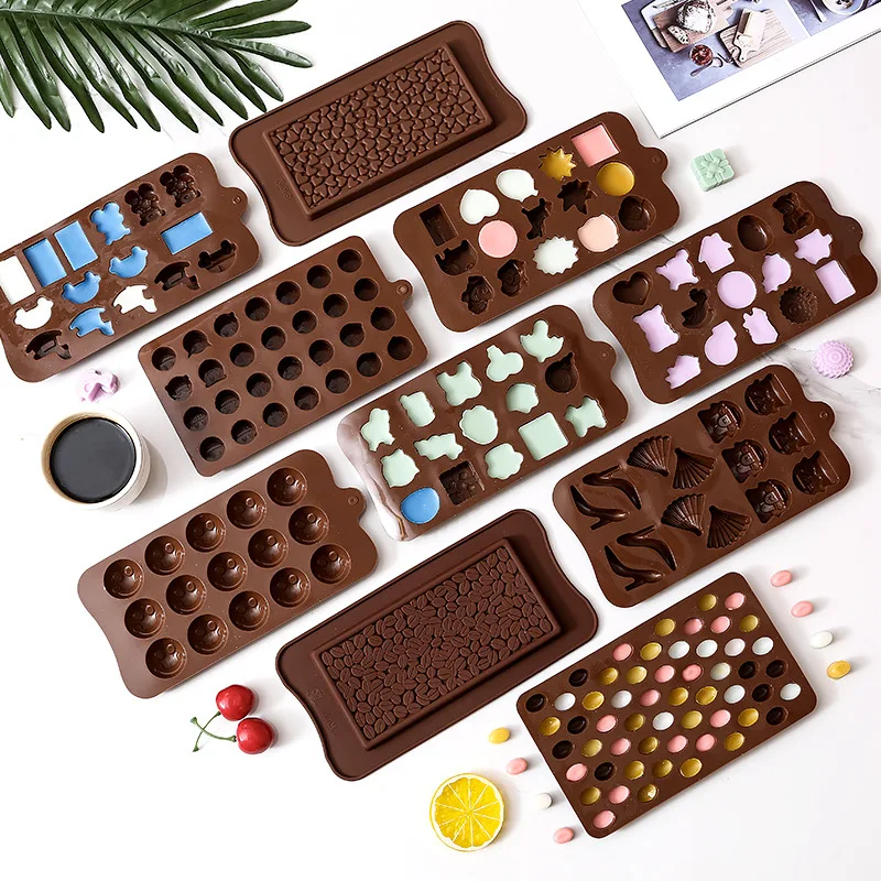 Cake tools clouds love scented candles dripping glue silicone chocolate chip cookies pudding cake baking molds