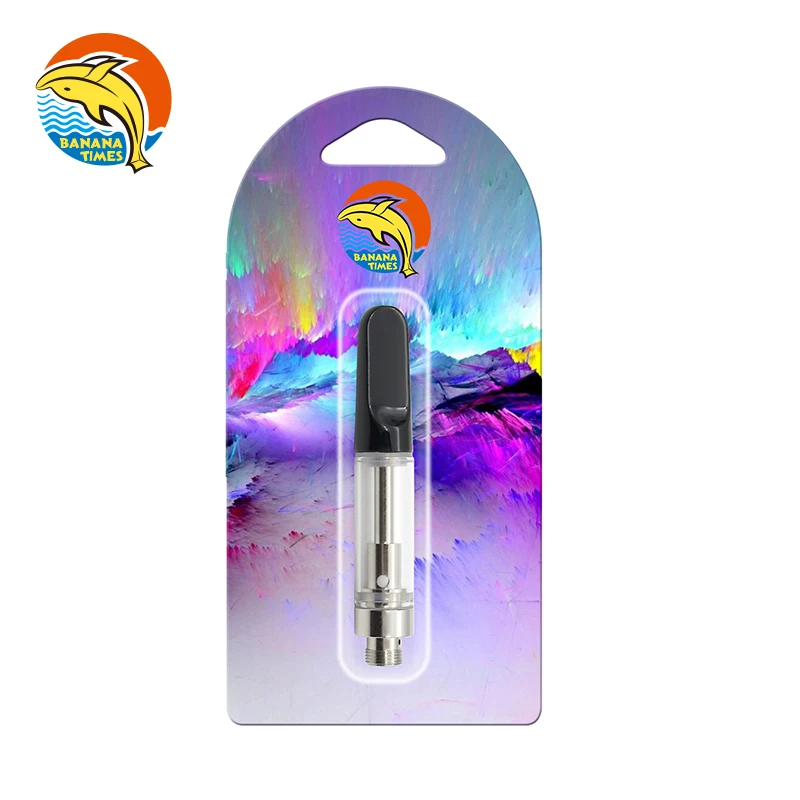 High quality 0.5ml 1ml empty 510 cartridge packaging bio-degradable PET PVC blister packaging cartridge