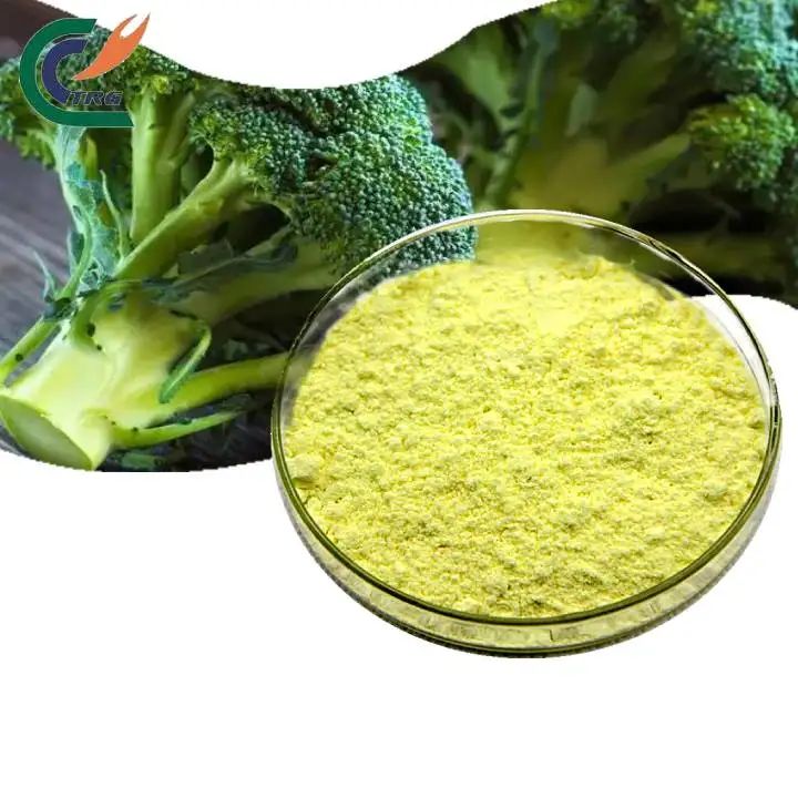 Manufacturers Bulk Pure Broccoli Extract 1% 2% 10% 98% Broccoli Extract Sulforaphane