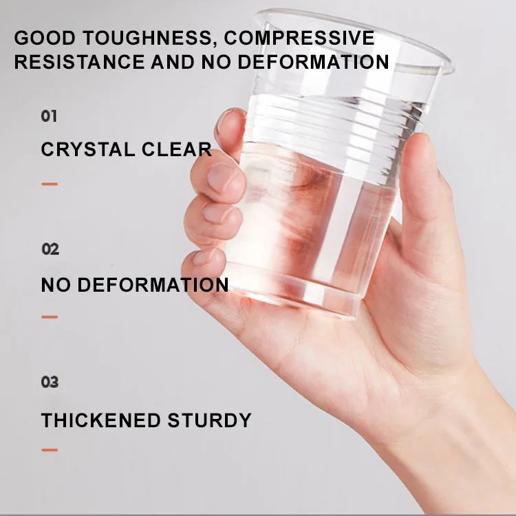 OEM 4oz 8oz 14oz 20oz Disposable Plastic Cups with Lids for Hot/Cold Drinks & Juice for Takeout Coffee & Juice Cups