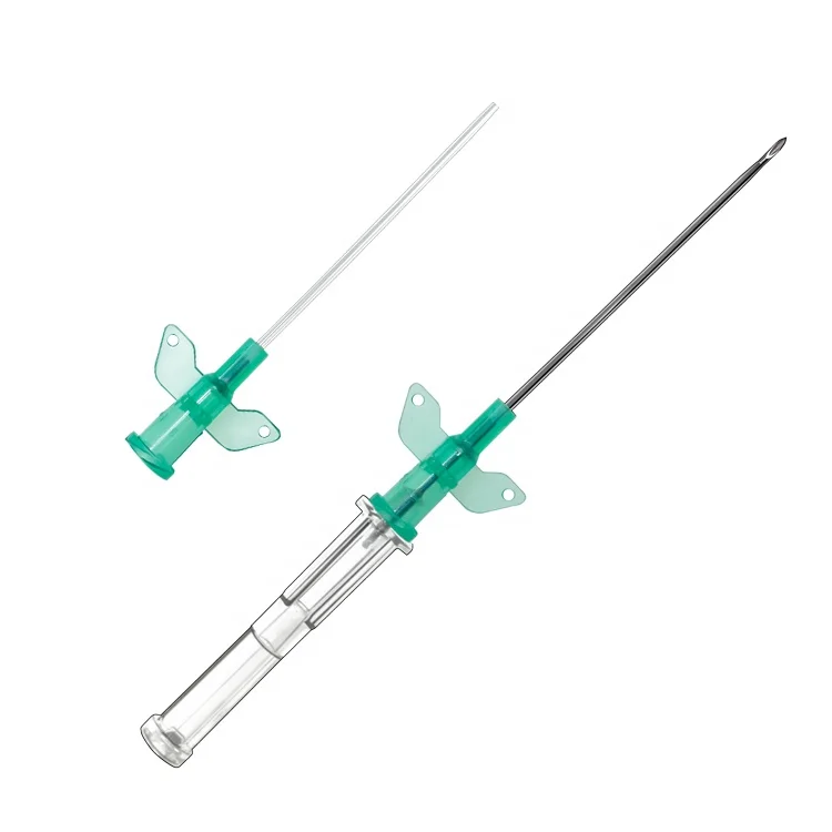 
18G Disposable Safety IV Cannula IV Cannula Sizes And Uses Butterfly Different Types Needle Types Manufacturers 