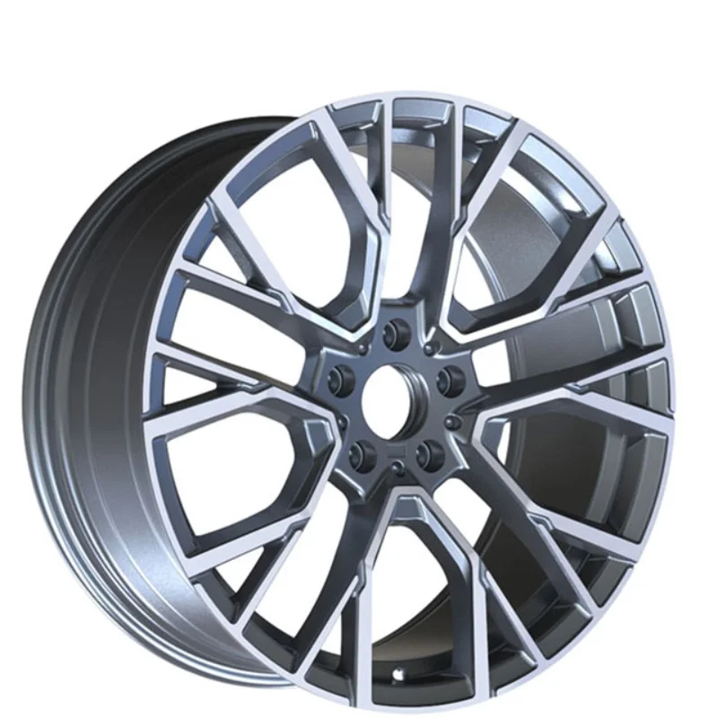 Red Sharp Spoke High Quality 20 Inch 4/5/8/10*100/105/108/110/112/114.3 Passenger Car Alloy Wheel S Rims Blacked MF