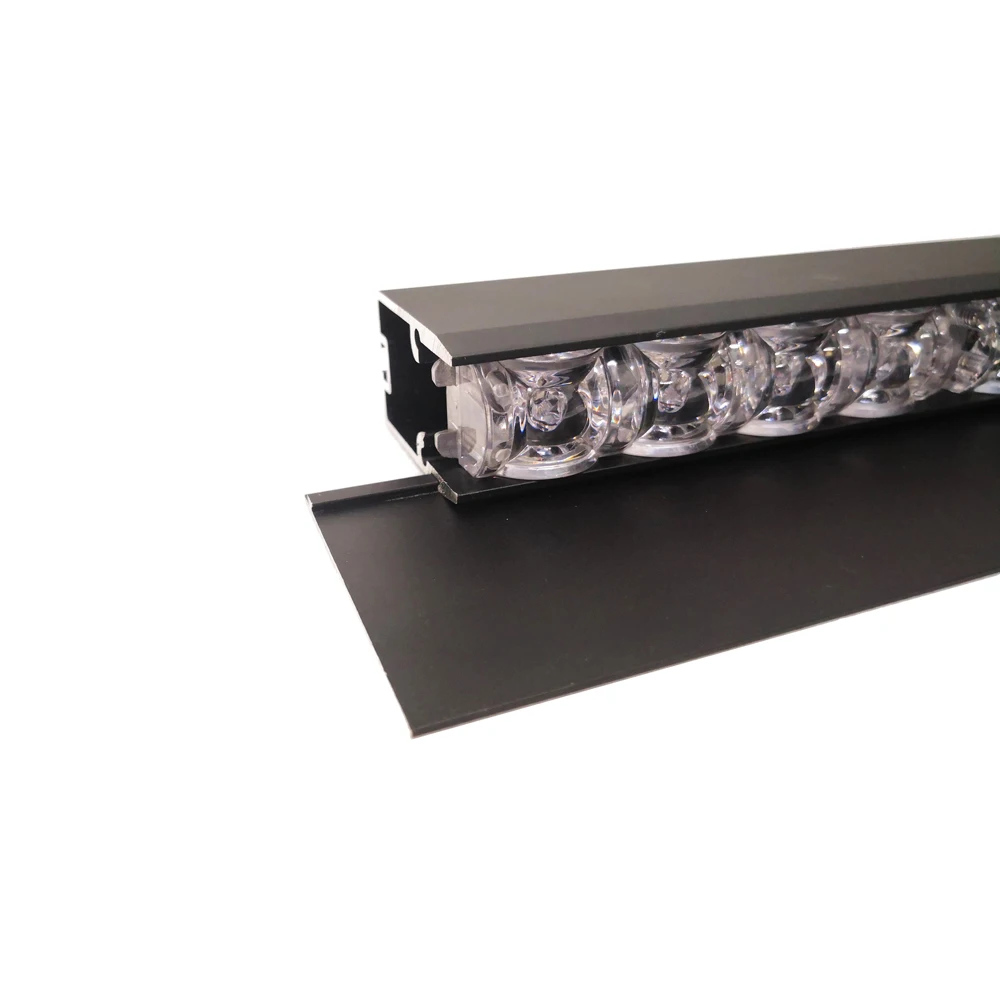 48W high quality directional light bar Traffic Advisor Light with sun visor amber white red blue with new designed lens