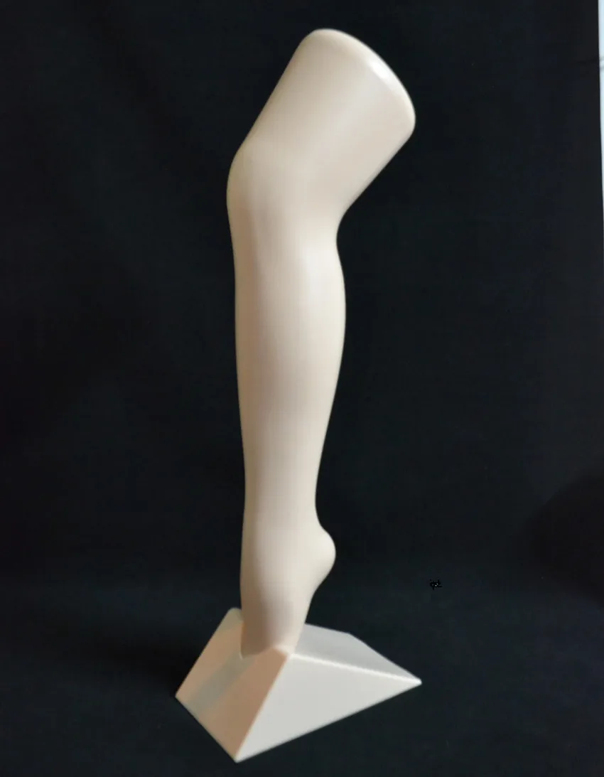 Female Display Mannequin Legs Clear Plastic Socks Mannequin Foot For Women