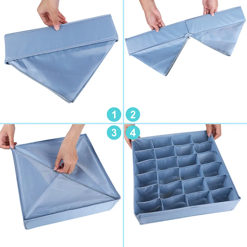 Underwear Boxes Clothes Organizers Storage Cabinets Drawer For Bedroom Panties Socks Wardrobe Closet Organizer