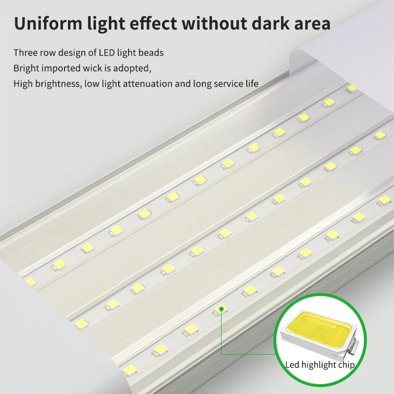 Алюминиевый светодиодный офисный светильник FeiHai из поликарбоната, осветительная арматура, светодиодная офисная арматура, светильник