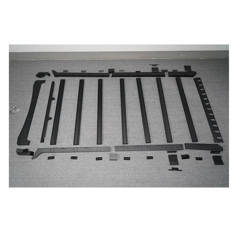 4x4 offroad auto accessories high quality full size aluminum roof luggage roof rack without lights for ford bronco 4 doors 2021+