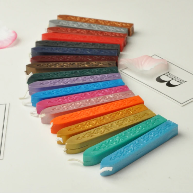 
43 Colors Sealing Wax Stick For Sealing Envelope Square Sealing Wax Sticks 