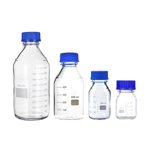 Wholesale 100ml 250ml 500ml 1000ml Boro3.3 Pharmaceutical Medical Media Glass Reagent Bottle