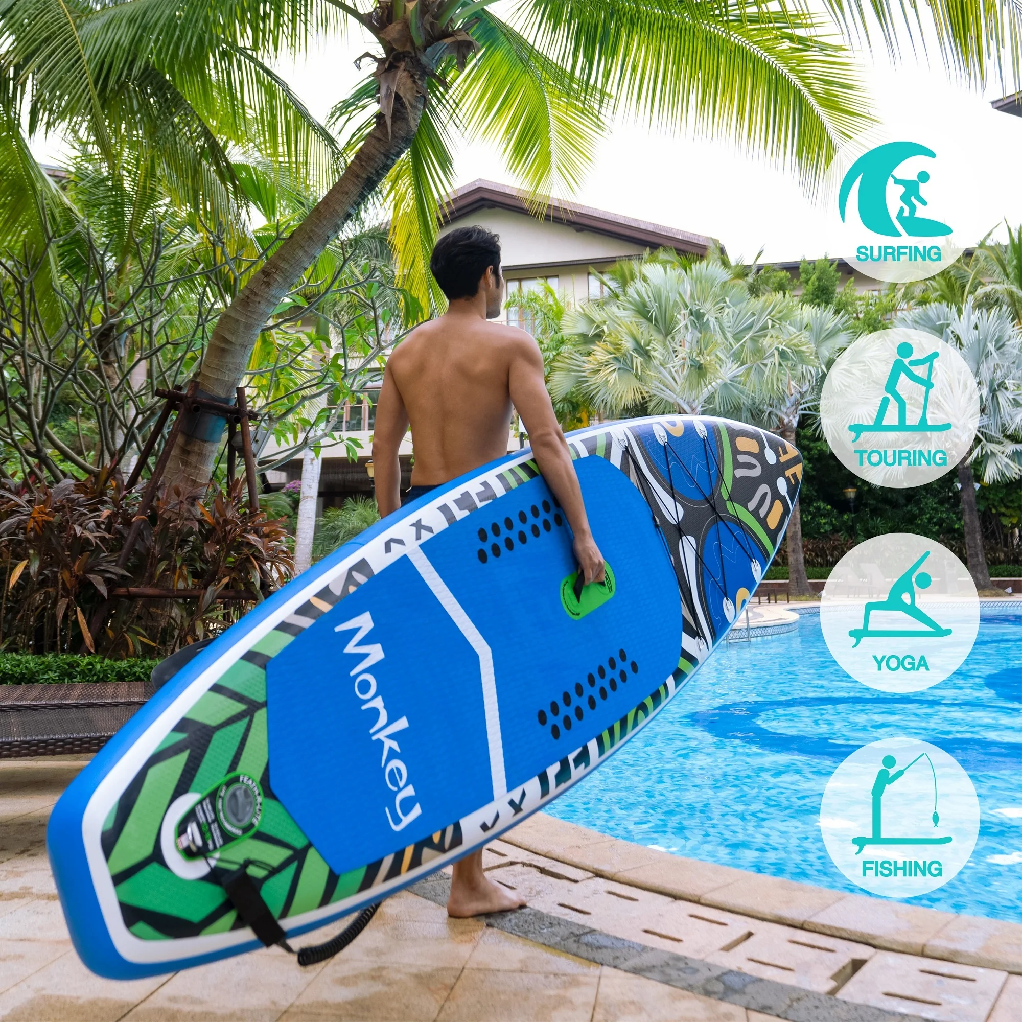 Feath-R-Lite sup Free Shipping CE REACH Stand-up Paddle Board sup board Padle surfboard stand inflatable sup surfing paddleboa
