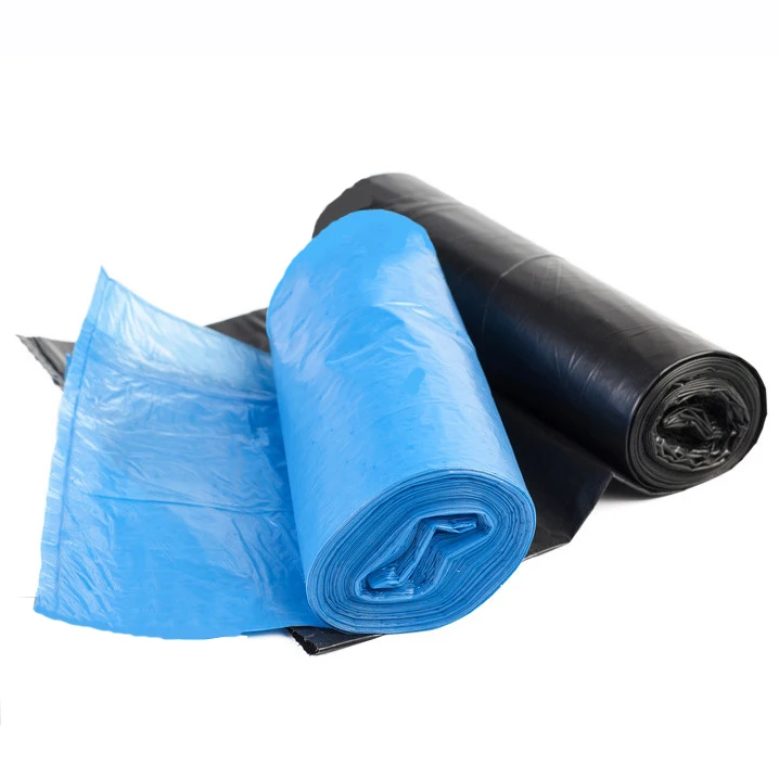 Plastic bags manufacturer disposable plastic garbage bag roll 4 gallon kitchen trash bags