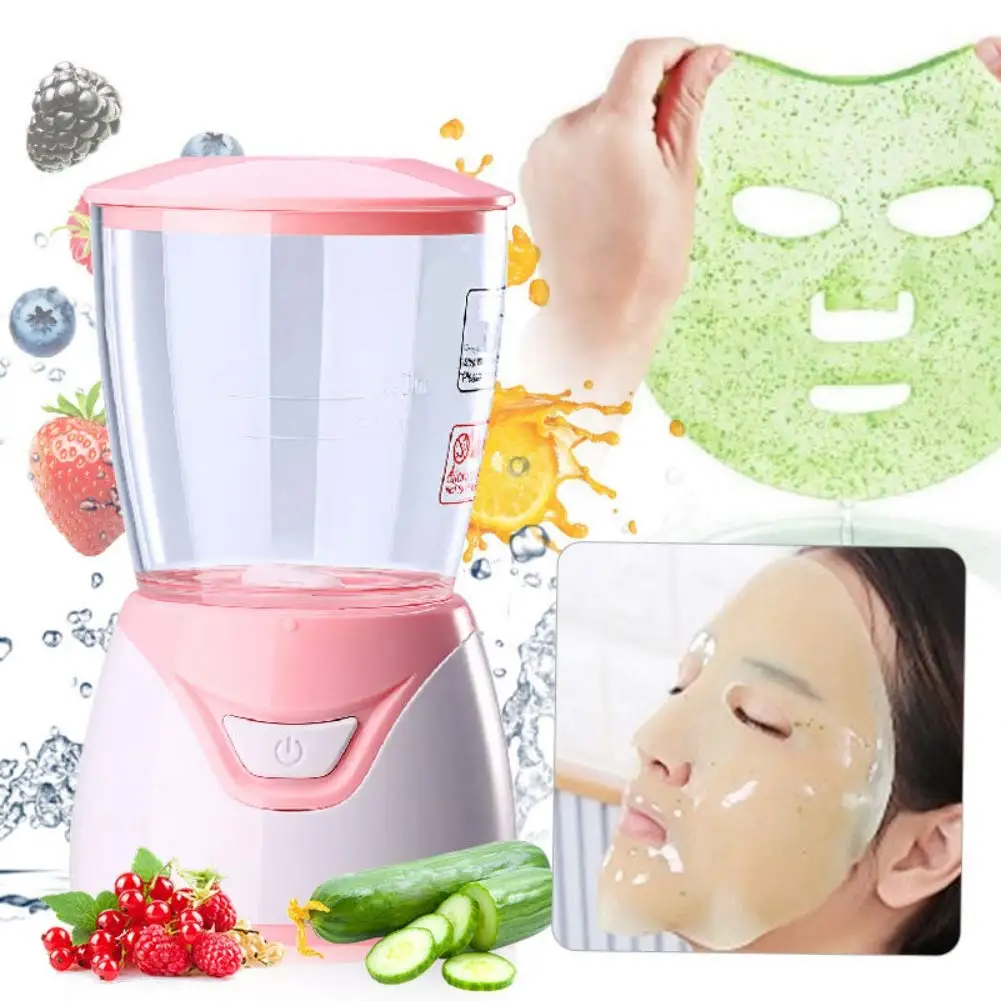 SPA Skin Care Mini Smart Automatic Natural Fruit Vegetable Intelligent DIY Facial Mask Maker Face Mask Machine