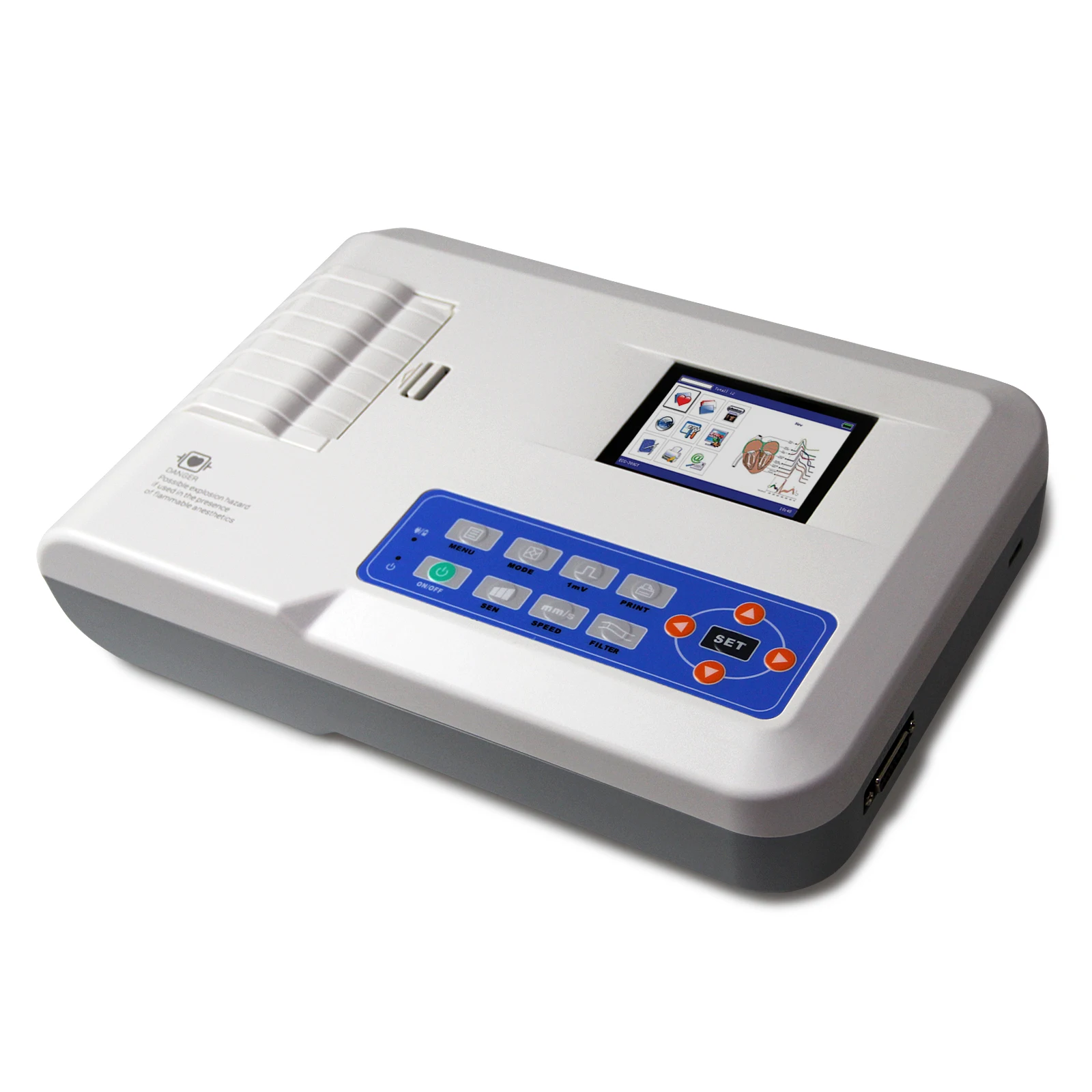 CONTEC ECG300G-VET ecg analysis software veterinary Digital Electrocardiographic Monitoring Ecg