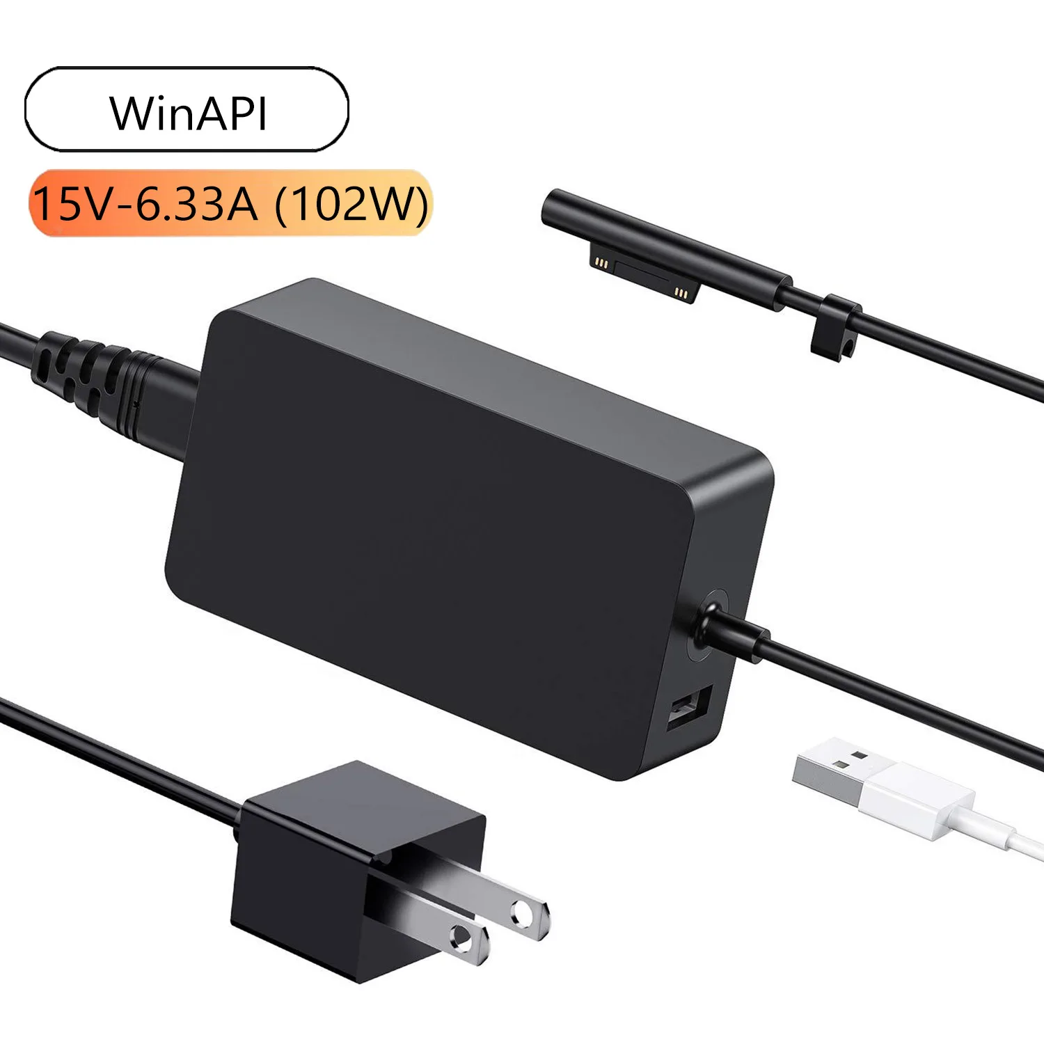 65W USB-C/Type C Laptop Charger Power Supply Adapter for Lenovo Yoga Chromebook series