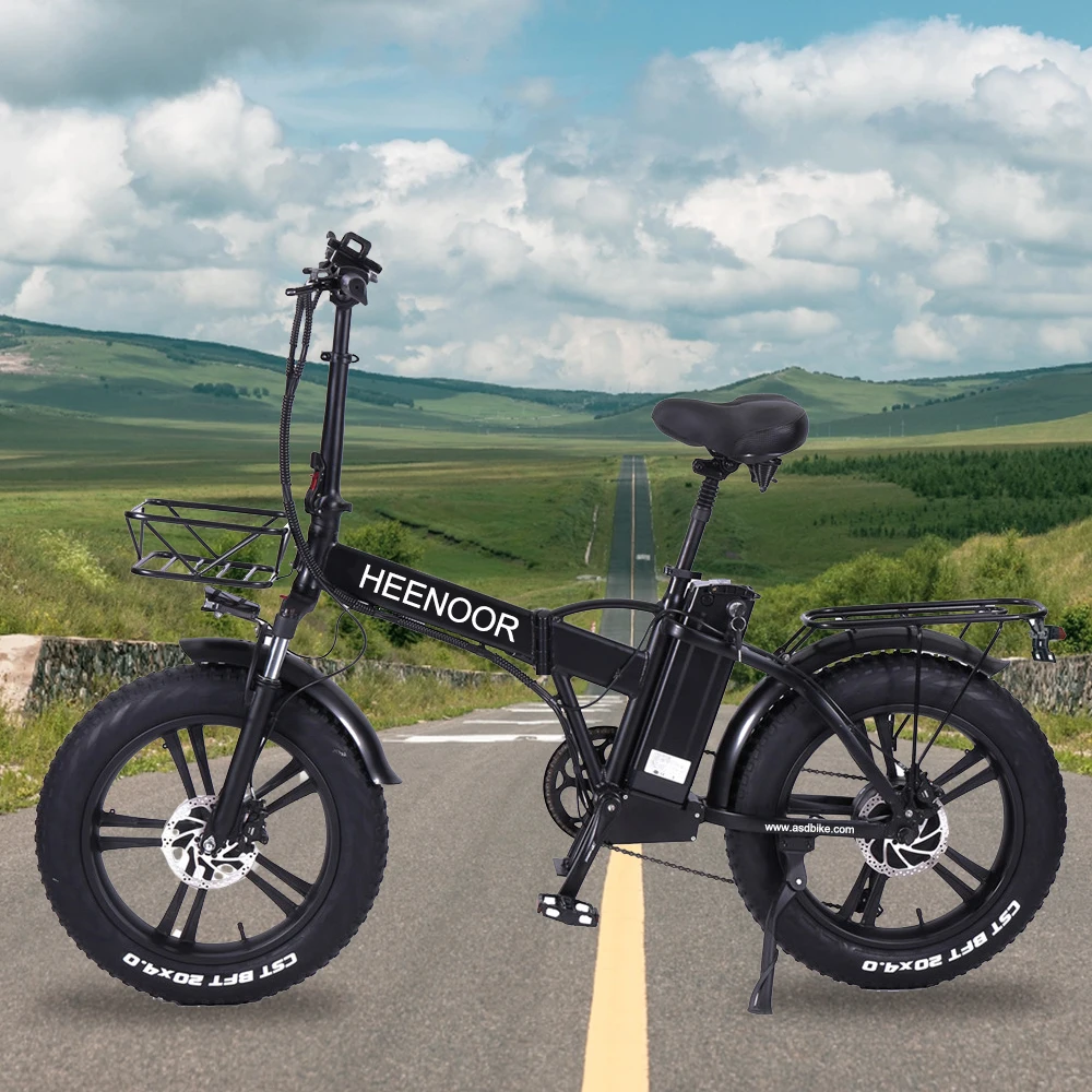 222 HEENOOR EU Warehouse Elektrofahrrad mit Fettreifen Bicicletas electrica electric bicycle 20 inch fat tire folding e bike