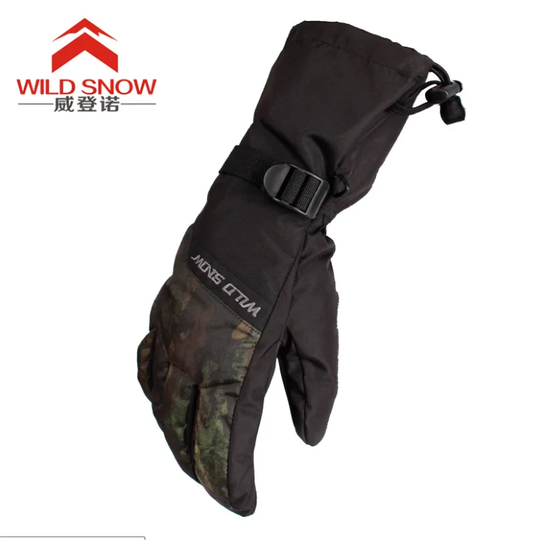 
WILD SNOW 100% Waterproof Warm Snow Gloves for Mens, Womens, and Kids 
