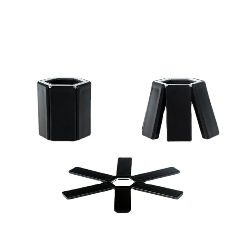 Foldable Heat Resistant Placemat Dining Table Mat Plastic Insulation Coaster Pads for Pan Pot Bowl Holder utensilios de cocina