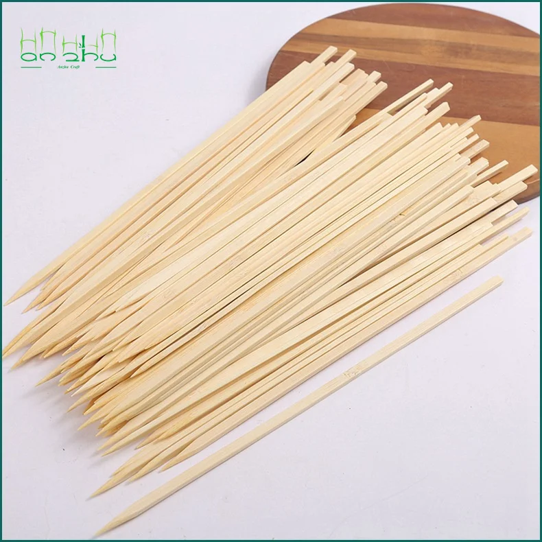 Comfy Package bamboo skewers for grilling, kebabs, fruits, appetizers and cocktails
