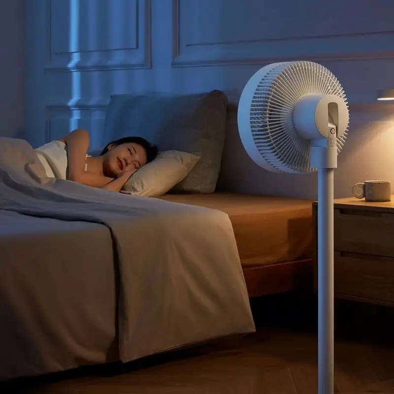 Хороший и оригинальный Mi Xiaomi Youpin Mijia Интеллектуальный DC Переменная частота напольный вентилятор с управлением приложением пластиковый пульт дистанционного управления