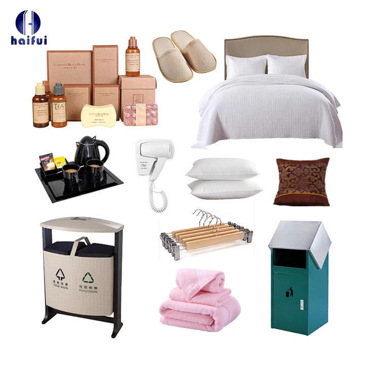 Guangzhou Personalized 5 Star Hotel Design Hotel Supply Items Full Set Commercial Electric Hotel Equipment And Tools