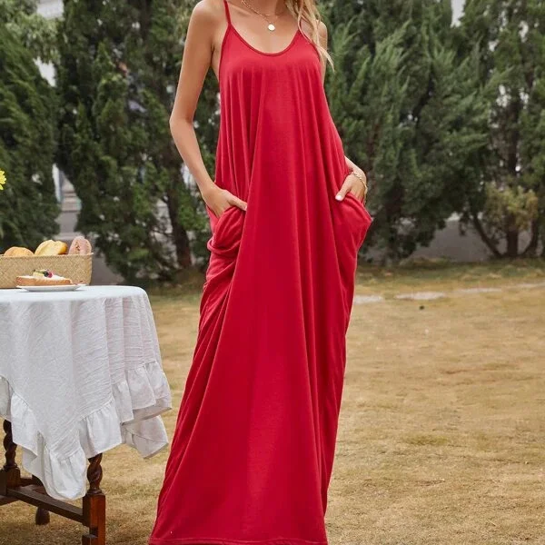 2021 New Arrival Draped Solid Maxi Ca mi Dress Party Ladies Party  Dress