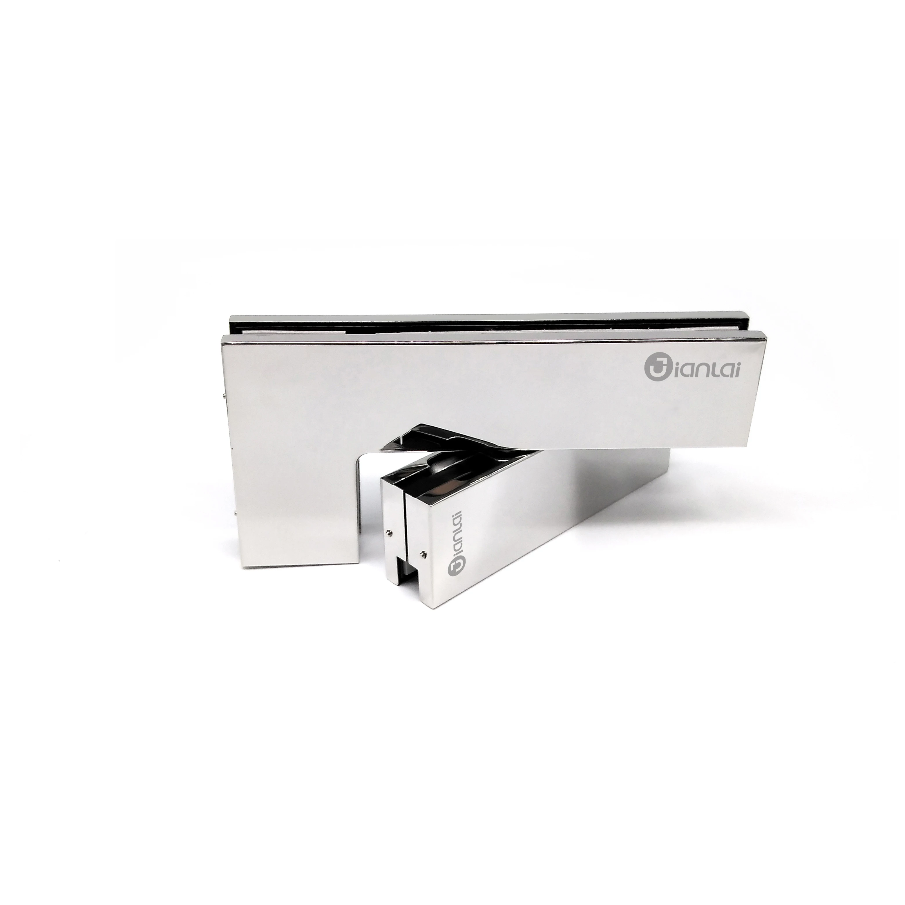 China Glass Door Hardware Factory Price Glass Fittings Hot Selling Gold Black Top Connector Patch Fittings