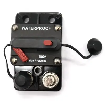 Keto Waterproof Manual Switchable Reset Circuit Breaker Brake Protector for RV,Truck Marine