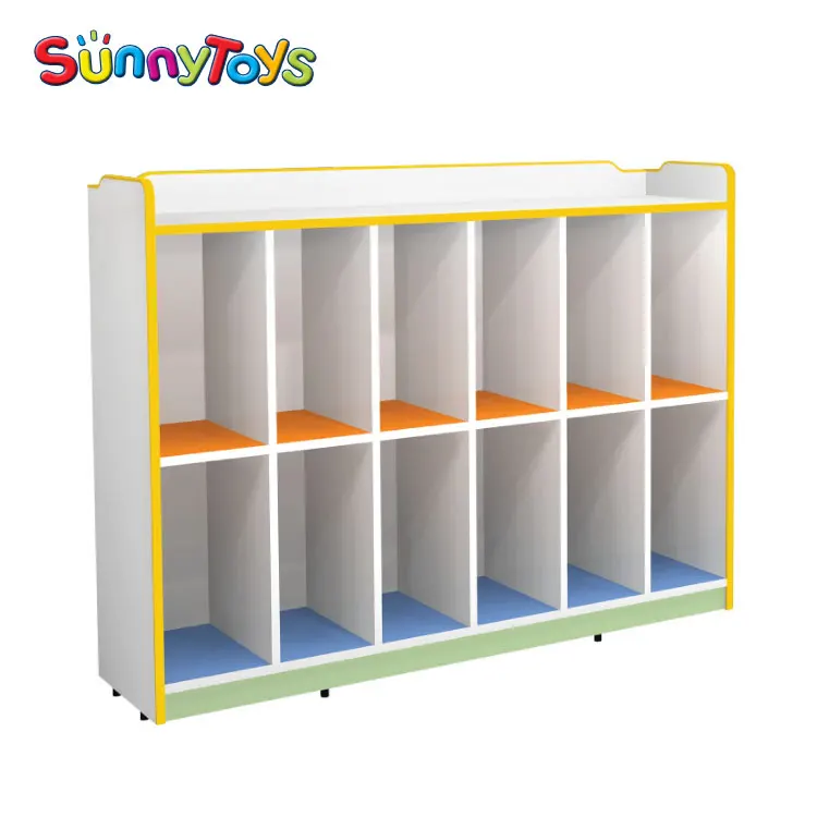 Classroom Furniture Primary School Bag Cabinet Kindergarten Furniture Nursery Cabinet