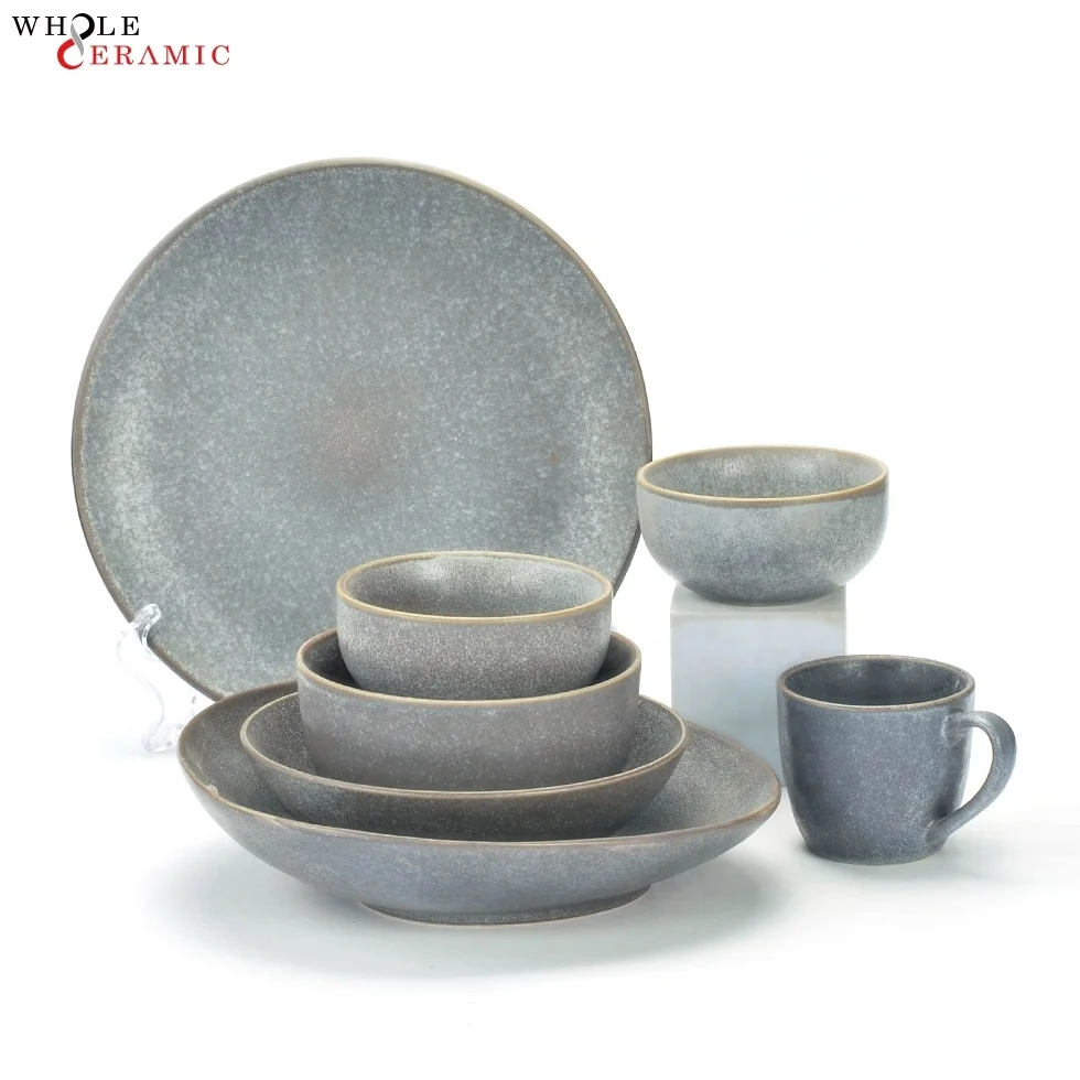 Керамическая тарелка для завтрака